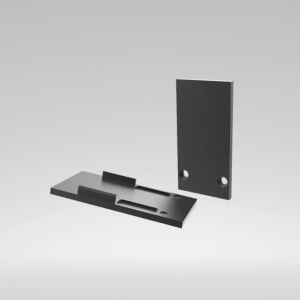 Linea di luce surface mount track end cap