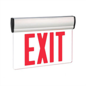 LED Red Edge-Lit Sign